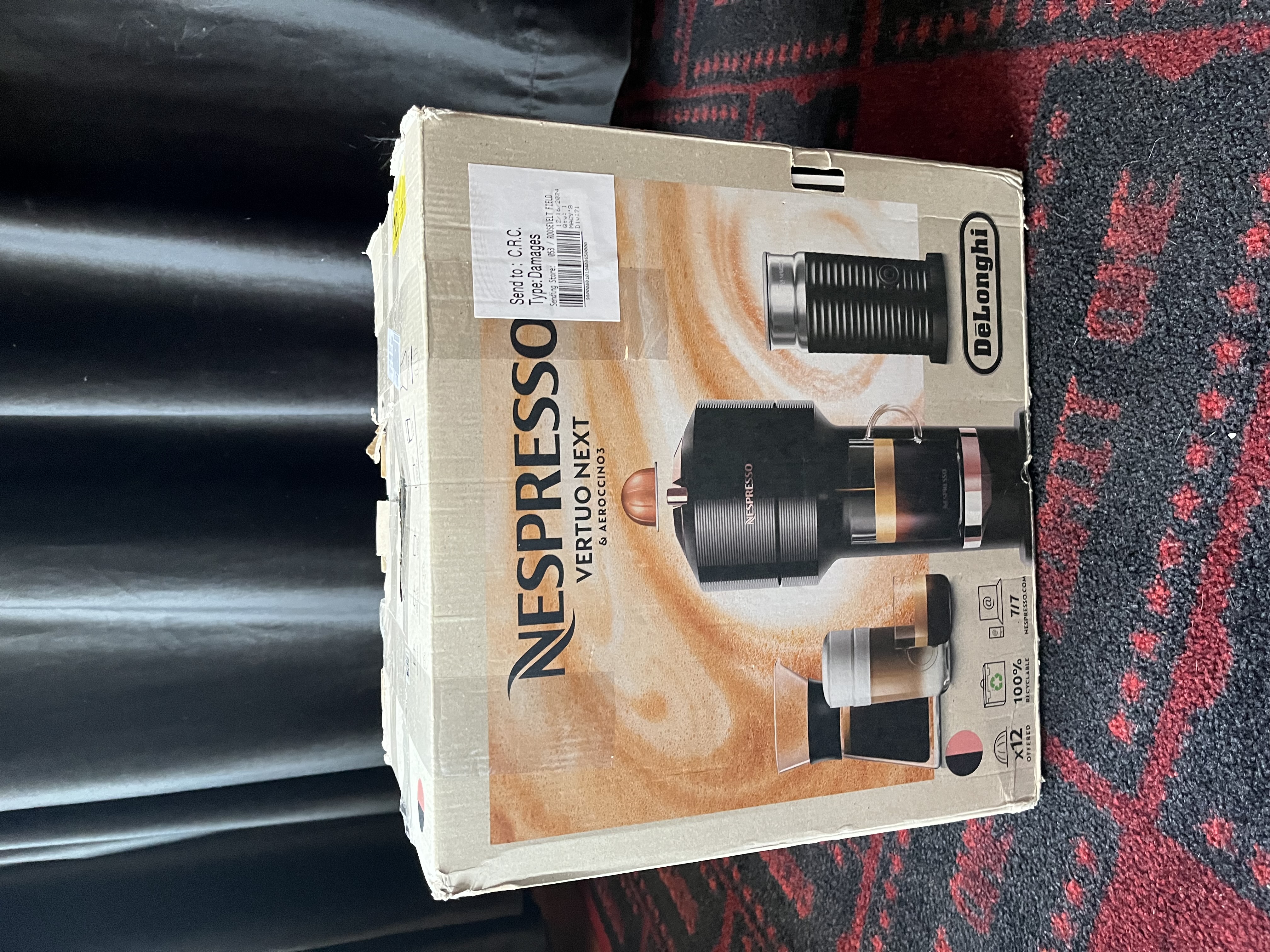 Nespresso coffee
machine